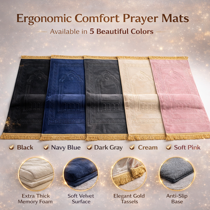 Ergonomic Comfort Prayer Mat