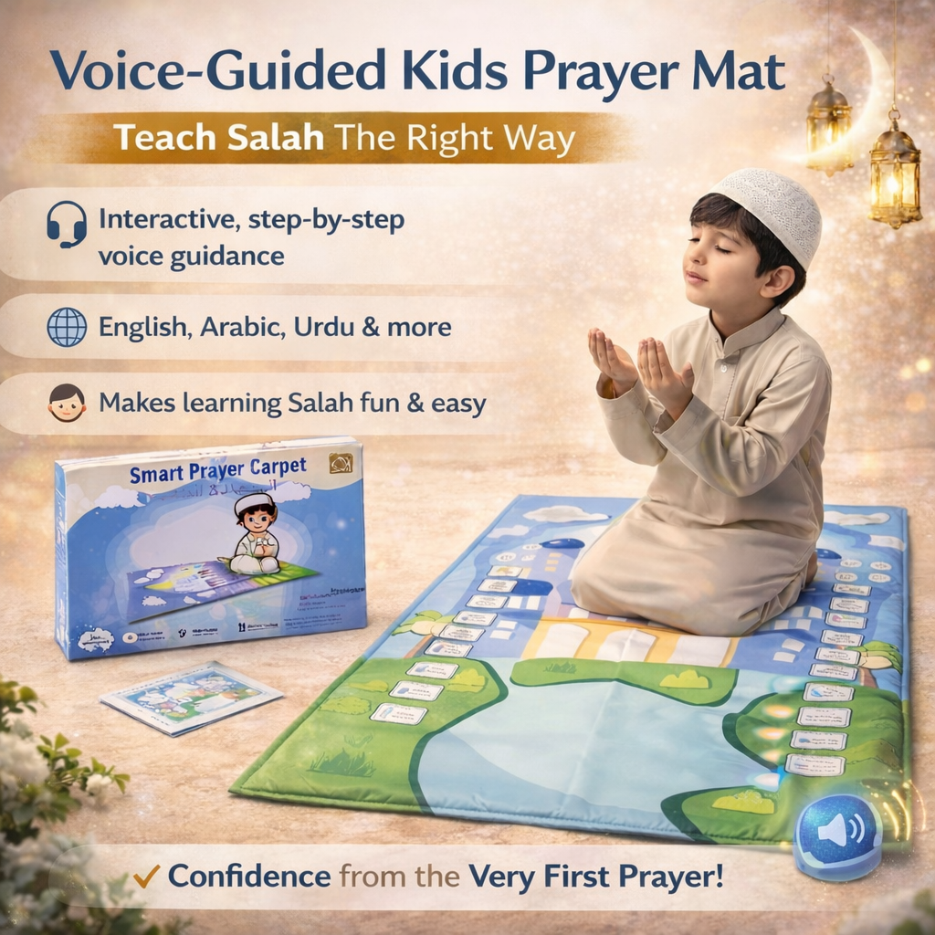 Voice-Guided Kids Prayer Mat