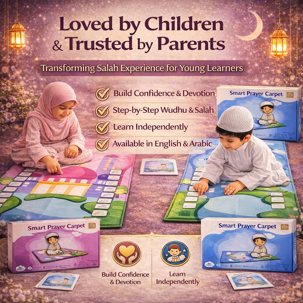 Voice-Guided Kids Prayer Mat