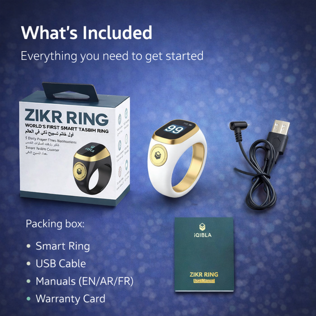 Digital Tasbih Smart Ring