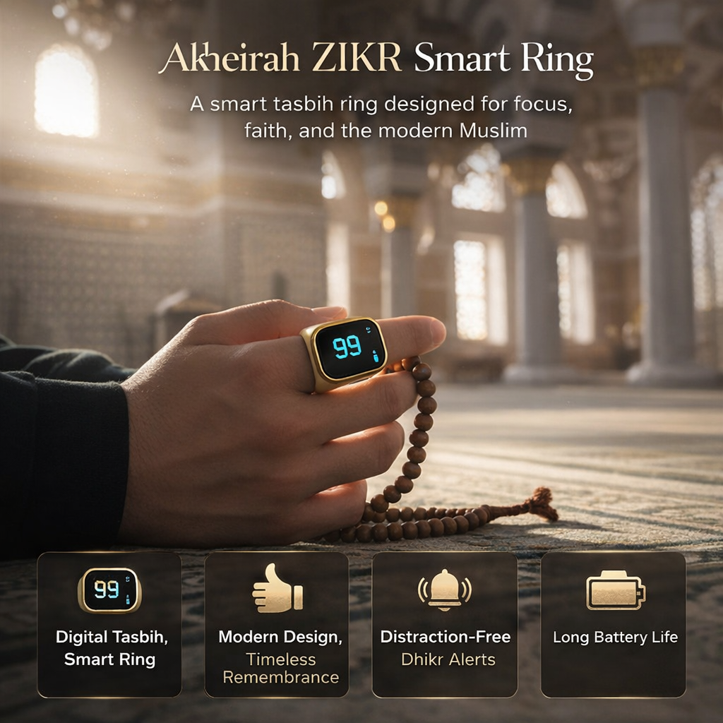 Digital Tasbih Smart Ring