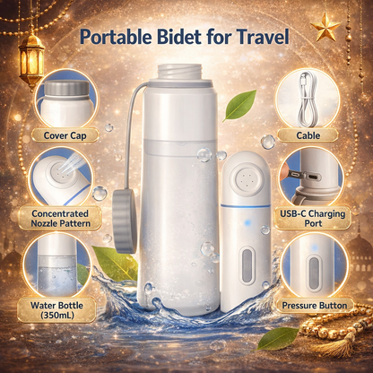 Travel-Friendly Electric Bidet Sprayer