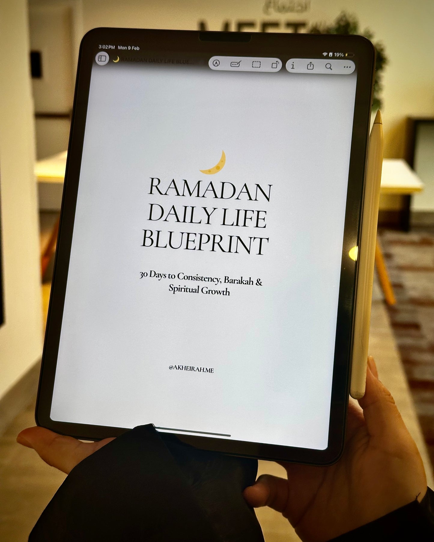 Ramadan Blueprint 2026 - Digital Planner